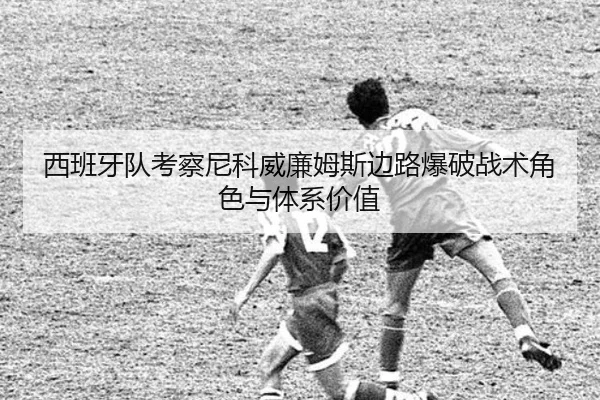 西班牙队考察尼科威廉姆斯边路爆破战术角色与体系价值